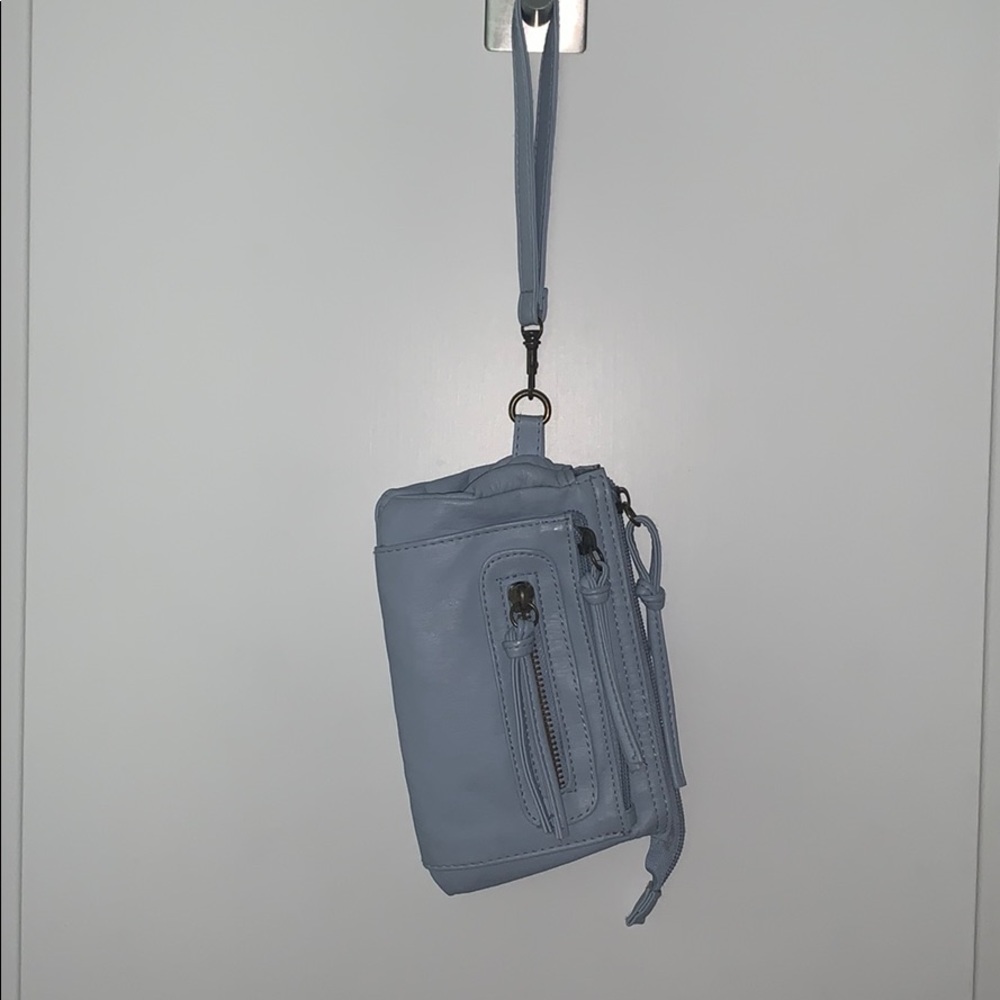 Light blue wallet/ wrist purse!